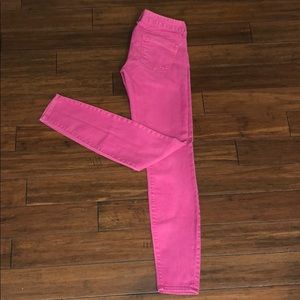 Express pink jeans